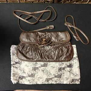 Junior Drake Bag Brown Italian Leather